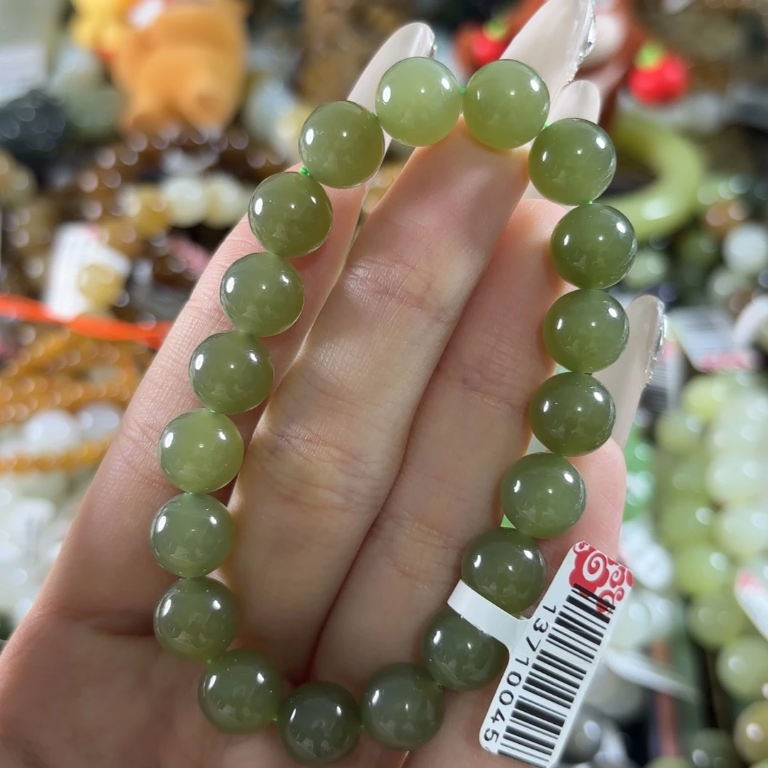 和田玉未镶嵌手链90