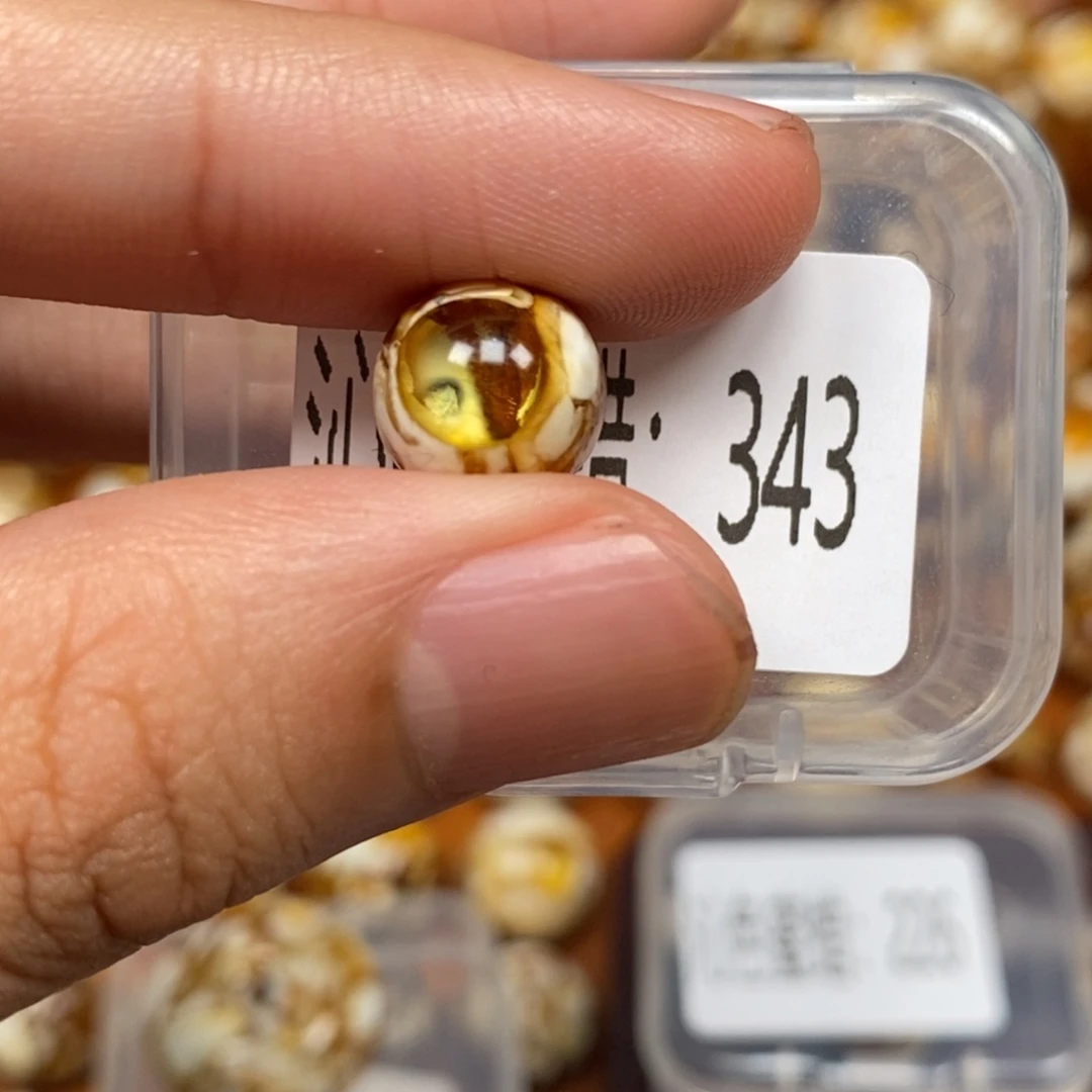 猴头核桃把件沁色圆珠老型343