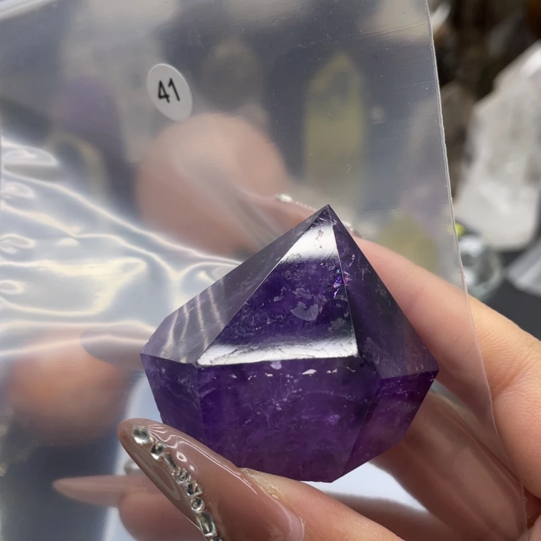 水晶天然水晶未镶嵌老*姐41