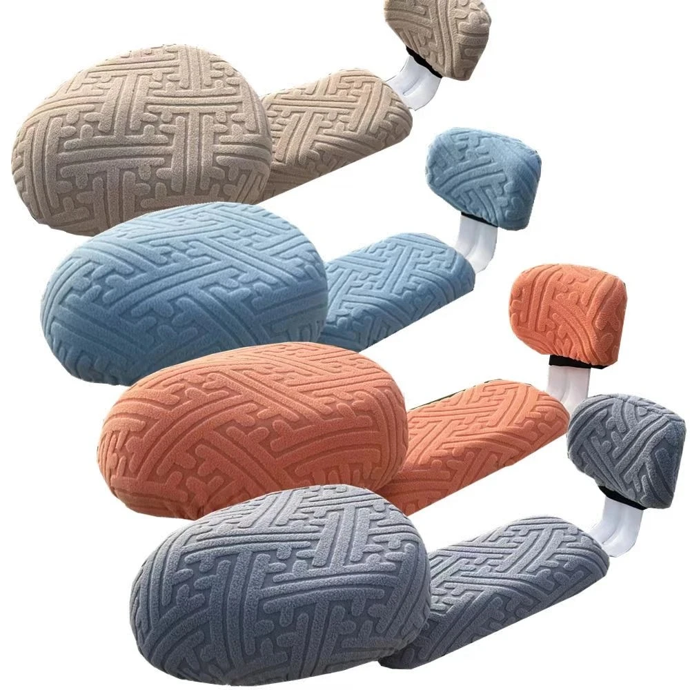 电动车坐垫套电瓶车提花绒防晒隔热防滑座套四季通用电动车坐垫套