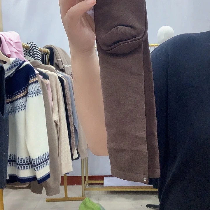 二*咖色袜子123456789