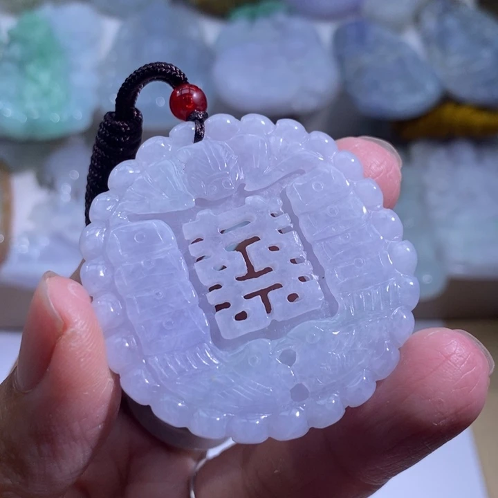 【闪购商品】颈饰未镶嵌翡翠喜