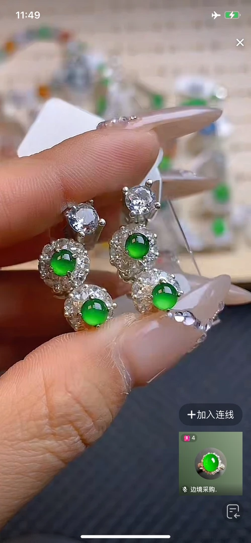 天然A货翡翠蛋面180