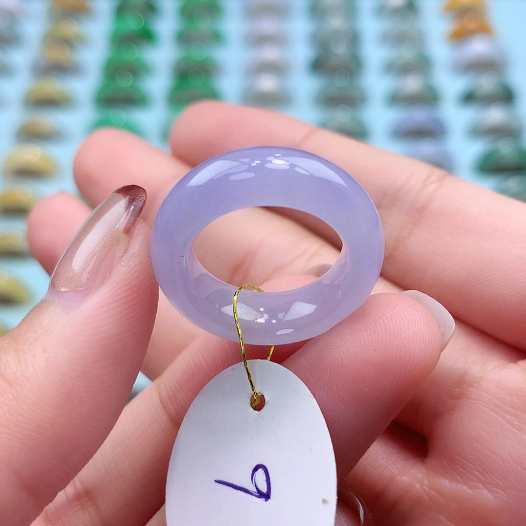 未镶嵌戒指翡翠9圈