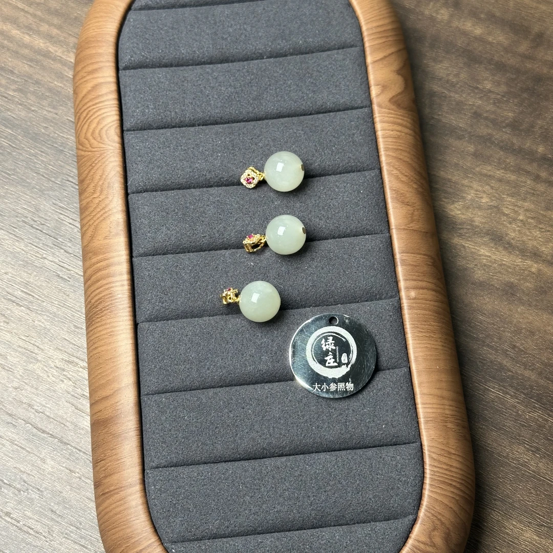 【绿庄】-3240-L48-（11+mm）-和田玉吊坠-多样性/发一件