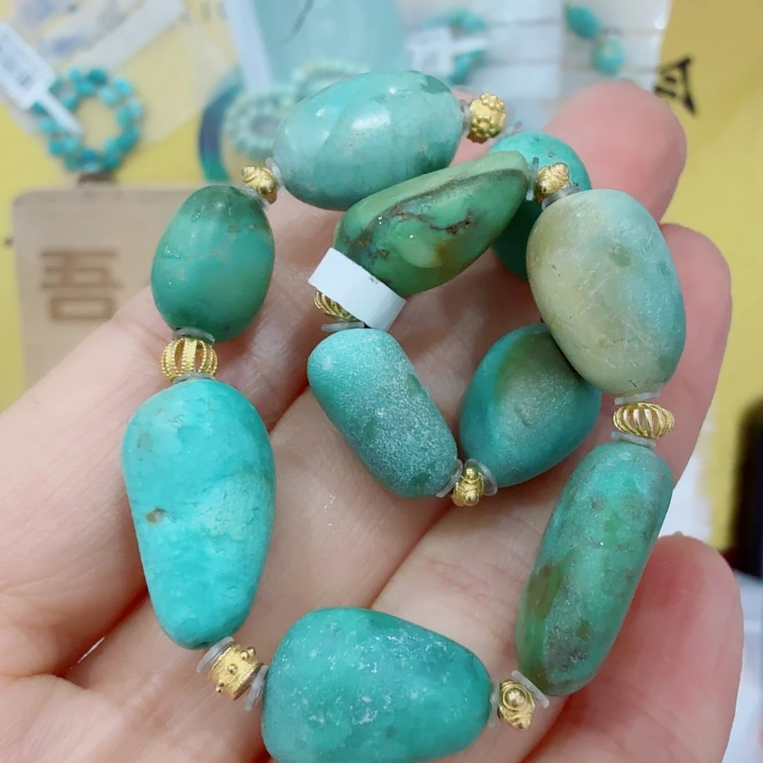 未镶嵌绿松石珠宝奇石