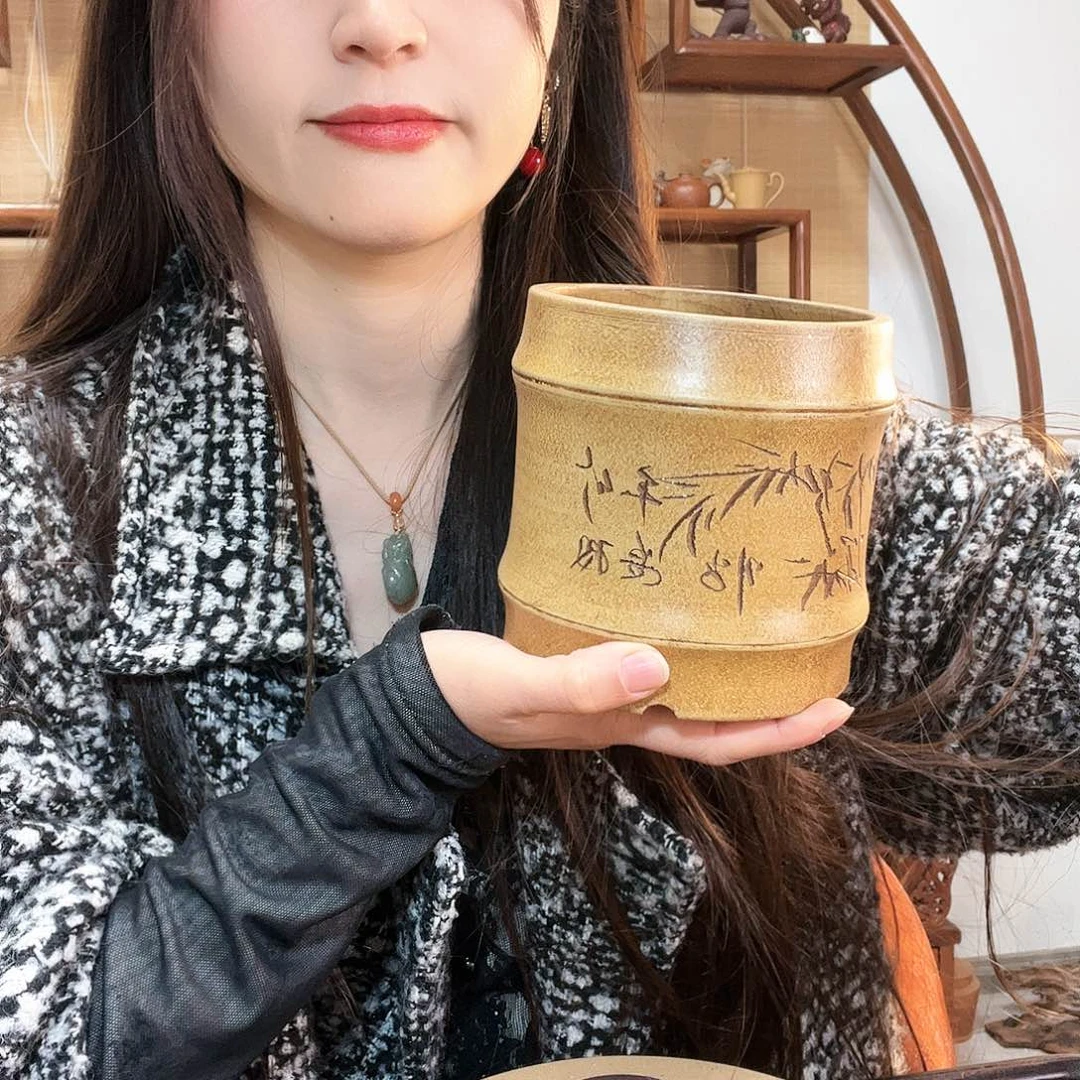 段泥茶壶?**?段泥花盆