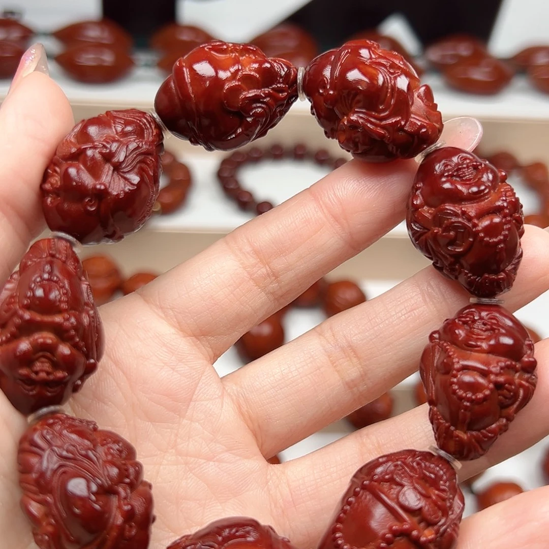 手串橄榄核弥勒手串