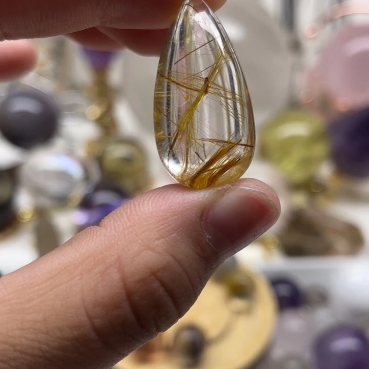 珠宝半成品水晶未镶嵌