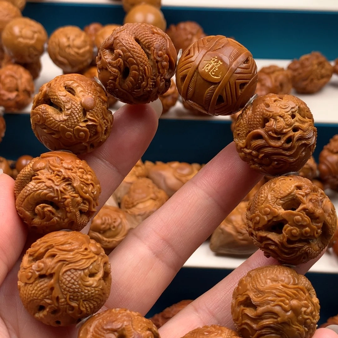 橄榄核手串/手链王*江龙