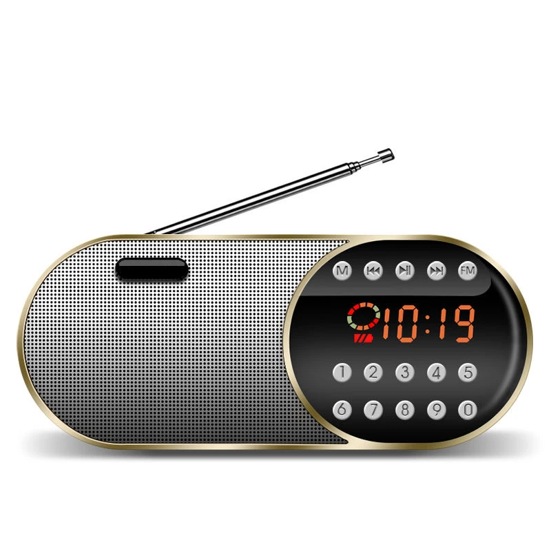 老年人收音机便携式蓝牙小音响唱戏随身听