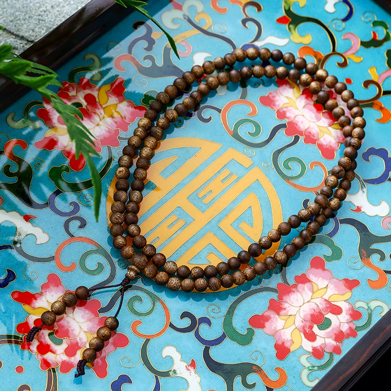 446043国香奇楠0.6*108多圈手串+1500099 +342140（多样性发货）