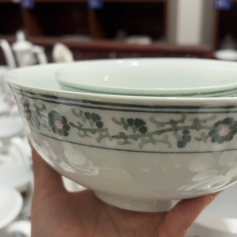 醴陵高温手绘碗2个与**袍