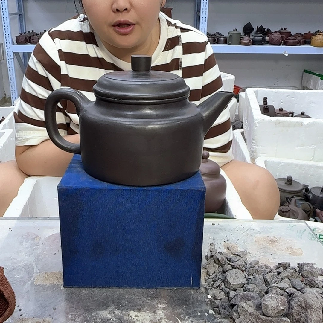 茶壶紫砂宜兴紫砂壶瑕疵处理