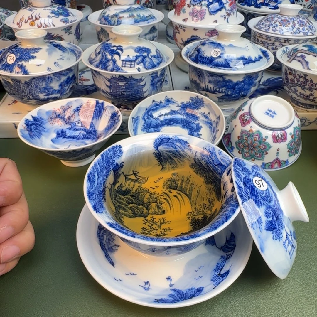 纯手工纯手绘茶具97