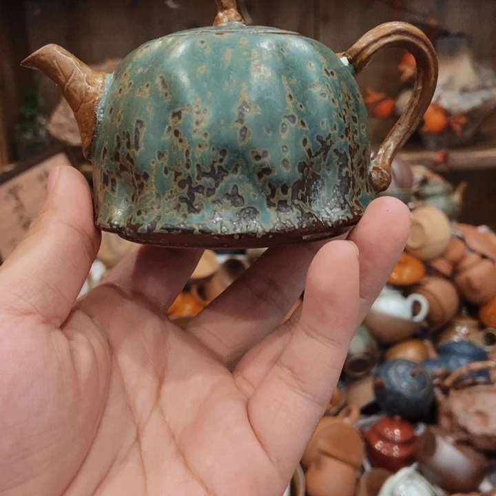 柴烧老岩泥高端茶器