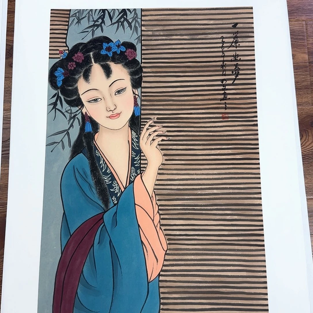 国画国画作品展。国画