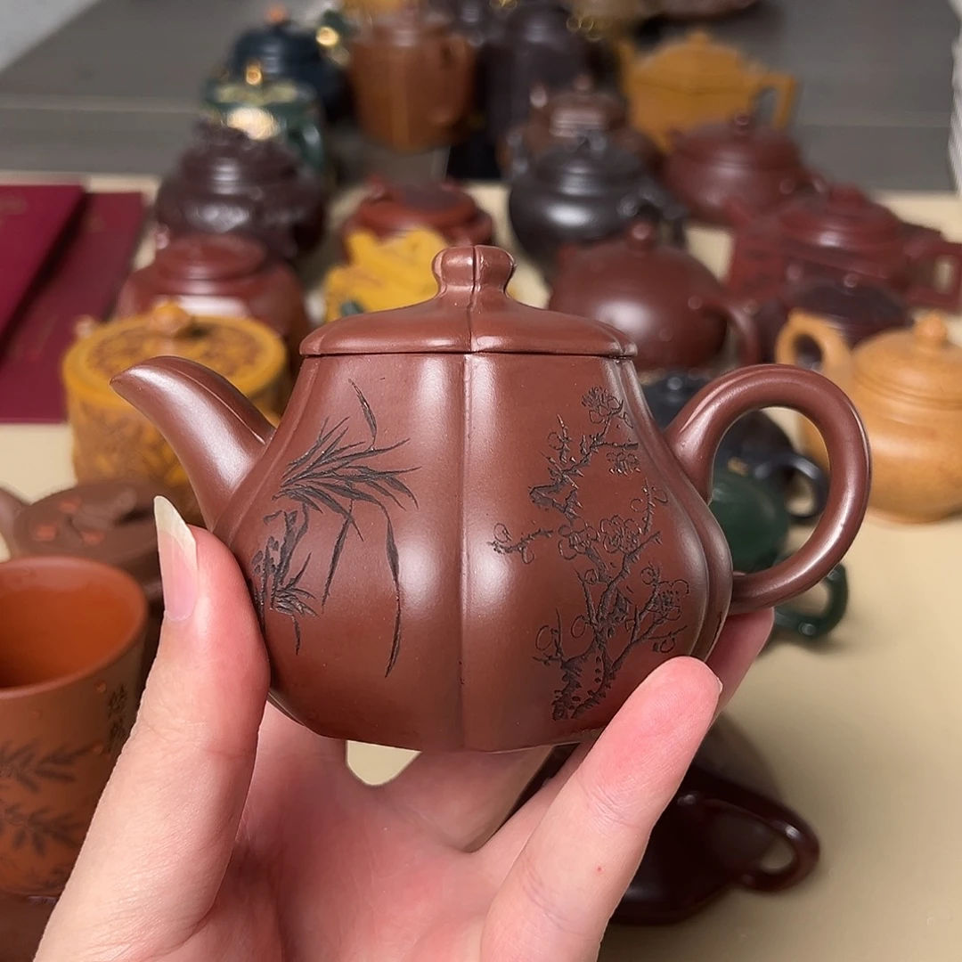 紫砂茶壶宜兴紫砂壶18