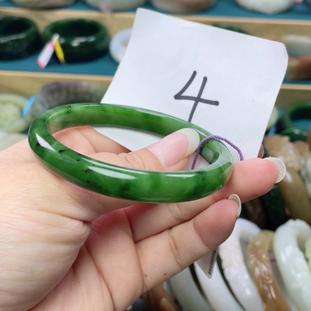 未镶嵌手镯和田玉圈口59