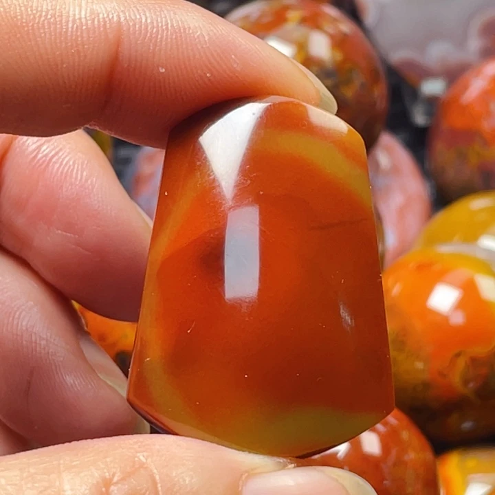 玛瑙/玉髓战国红玛瑙挂件未镶嵌