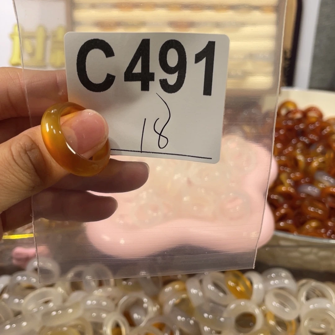 未镶嵌戒指玛瑙/玉髓491