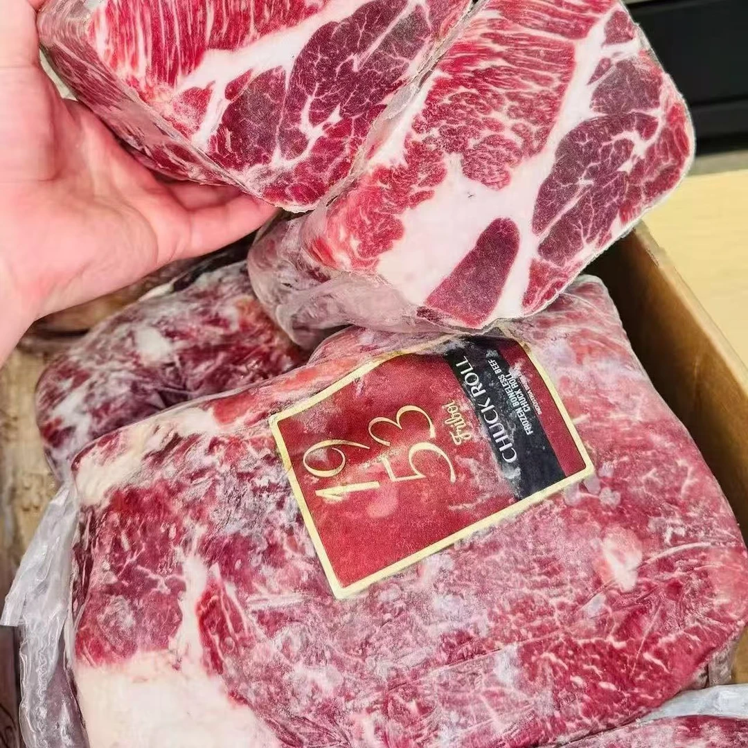 原切牛排1953谷饲上脑5斤巴西进口安格斯谷饲180天雪花上脑芯涮肉