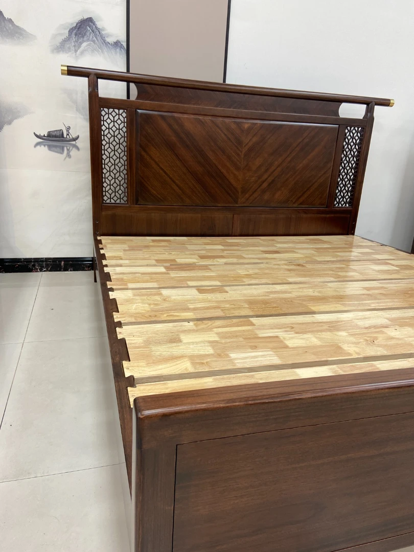 新中式实木大床卧室