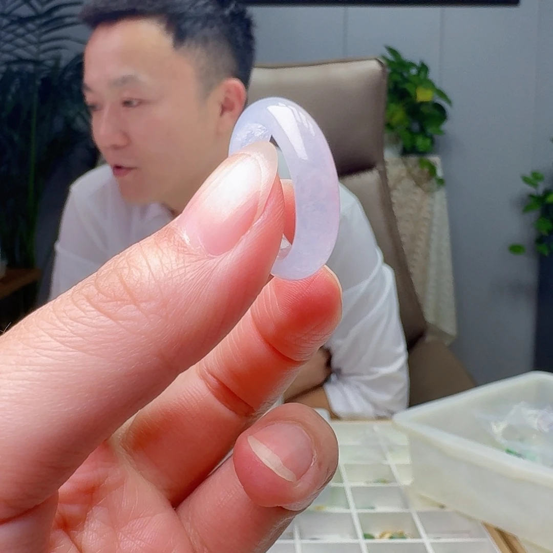 翡翠未镶嵌戒指多样性发货其一