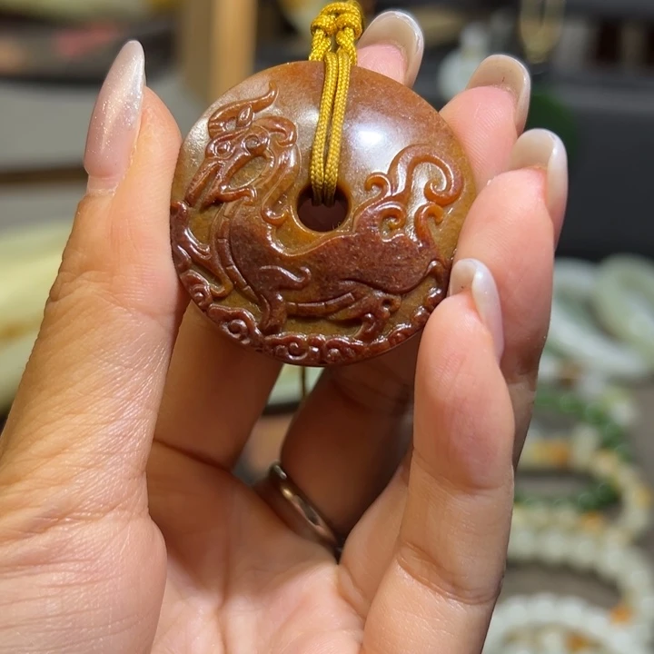 颈饰未镶嵌和田玉飞**逸