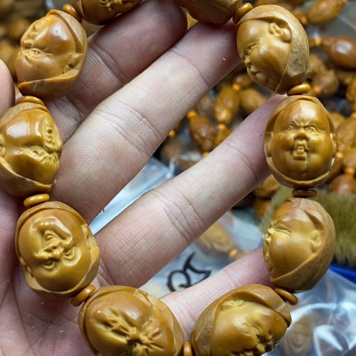 橄榄核手串/手链橄榄核雕工艺手串