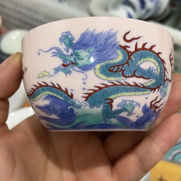 摆件陶景德镇陶瓷主人呢2233