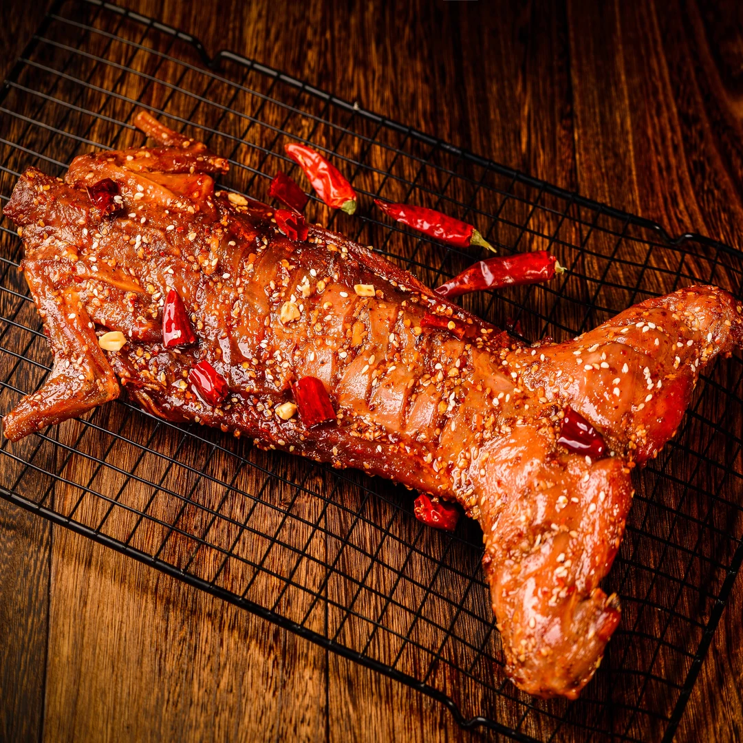 「嘴滋滋」手撕兔600g 四川自贡特产即食整只去兔头