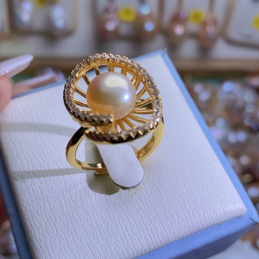 【闪购商品】淡水珍珠天然珍珠（微瑕）合金