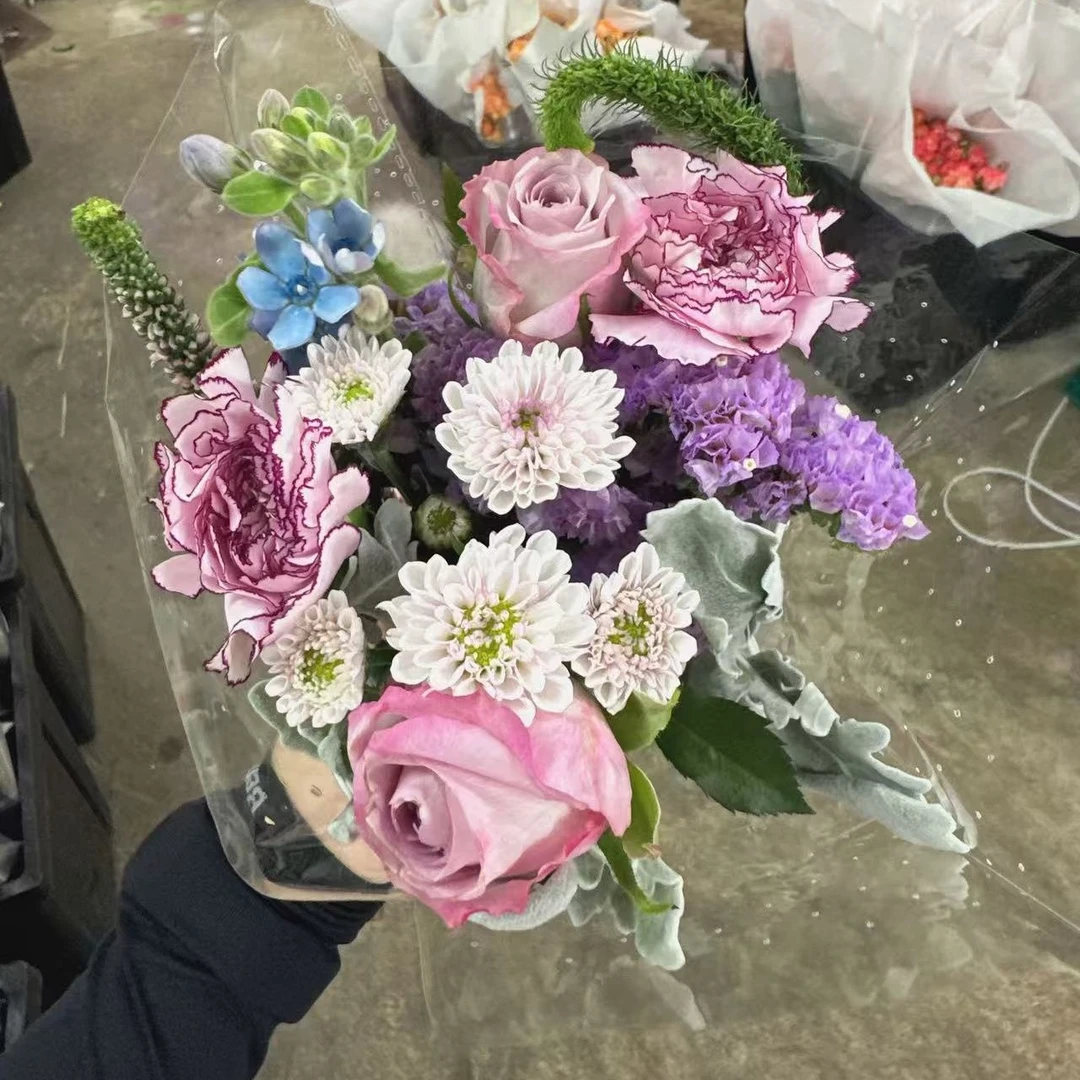 混搭花束3-5种中高考学生精心挑选花材简易包装伴手礼生日女生男友