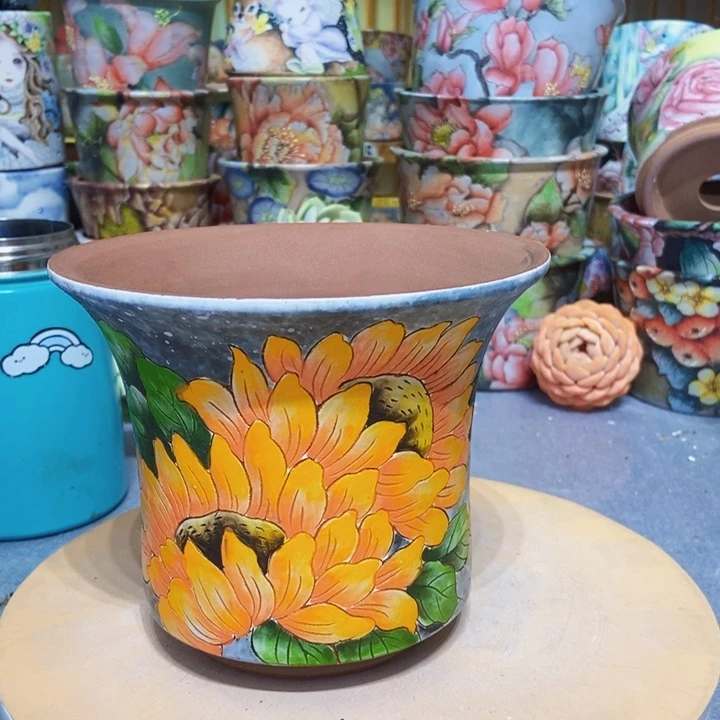 景德镇艺术手绘作品