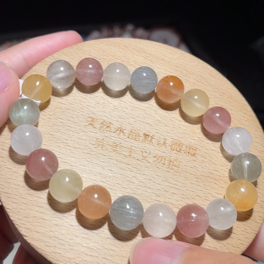 水晶未镶嵌手链103号多样性发一R 9+