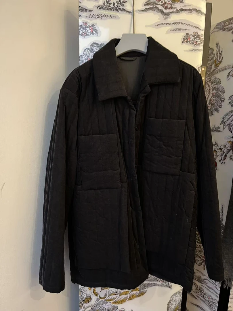 【样衣不退换】细灯芯休闲棉服