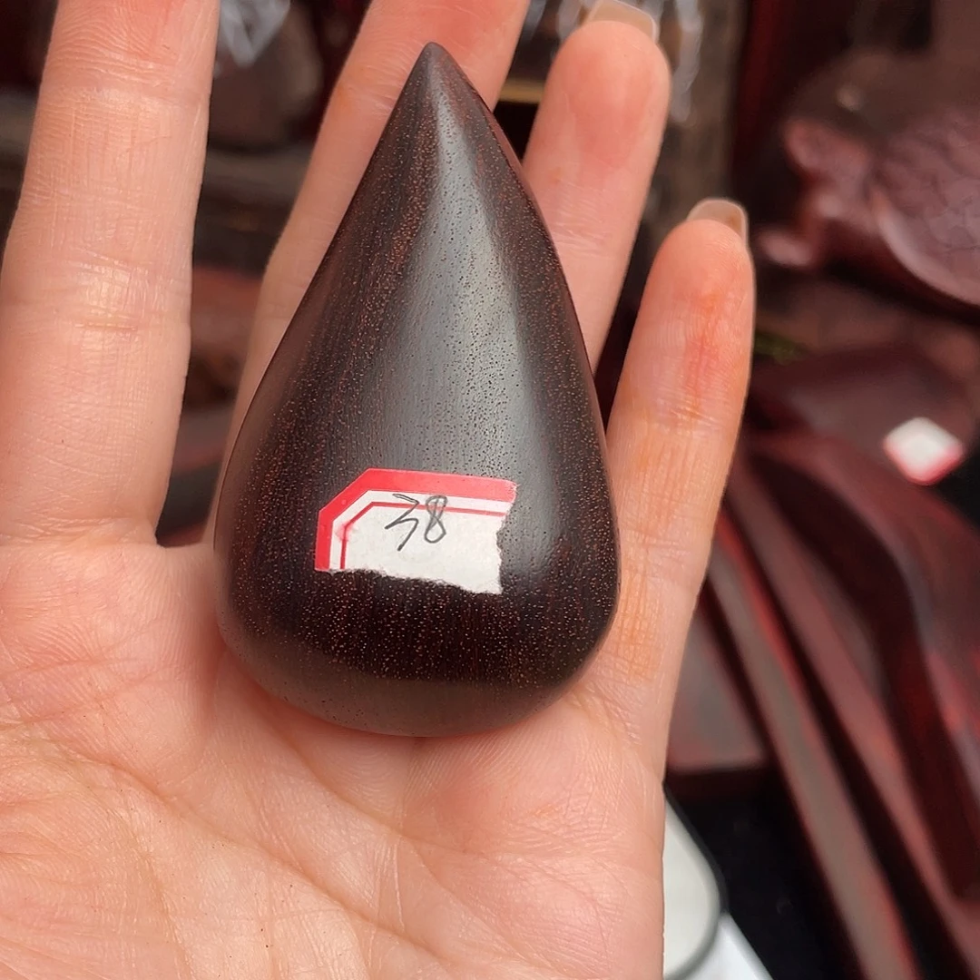檀香紫檀（小叶紫檀）水滴吊坠老料