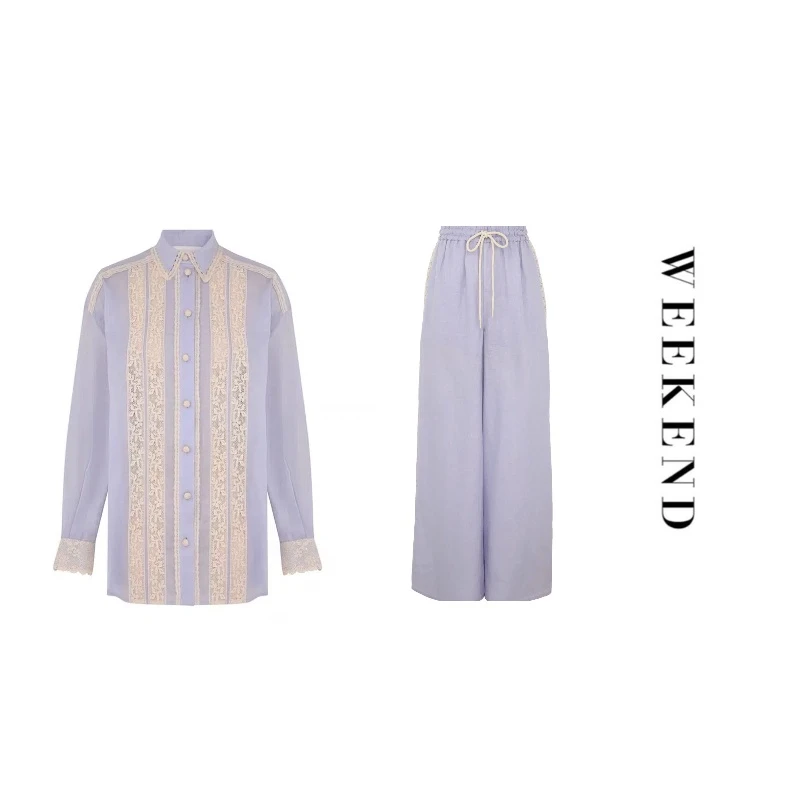 ZMM时尚套装INS风WEEKEND简约时尚设计师阔腿裤上衣A455/C266