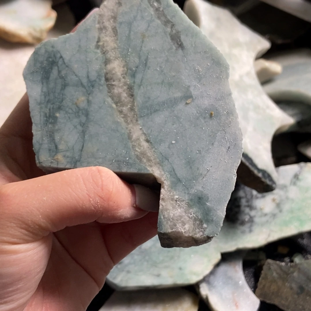 翡翠未镶嵌挂件天然翡翠