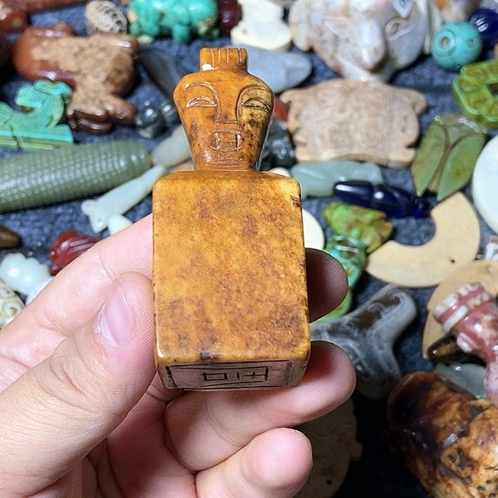 和田玉未镶嵌颈饰156