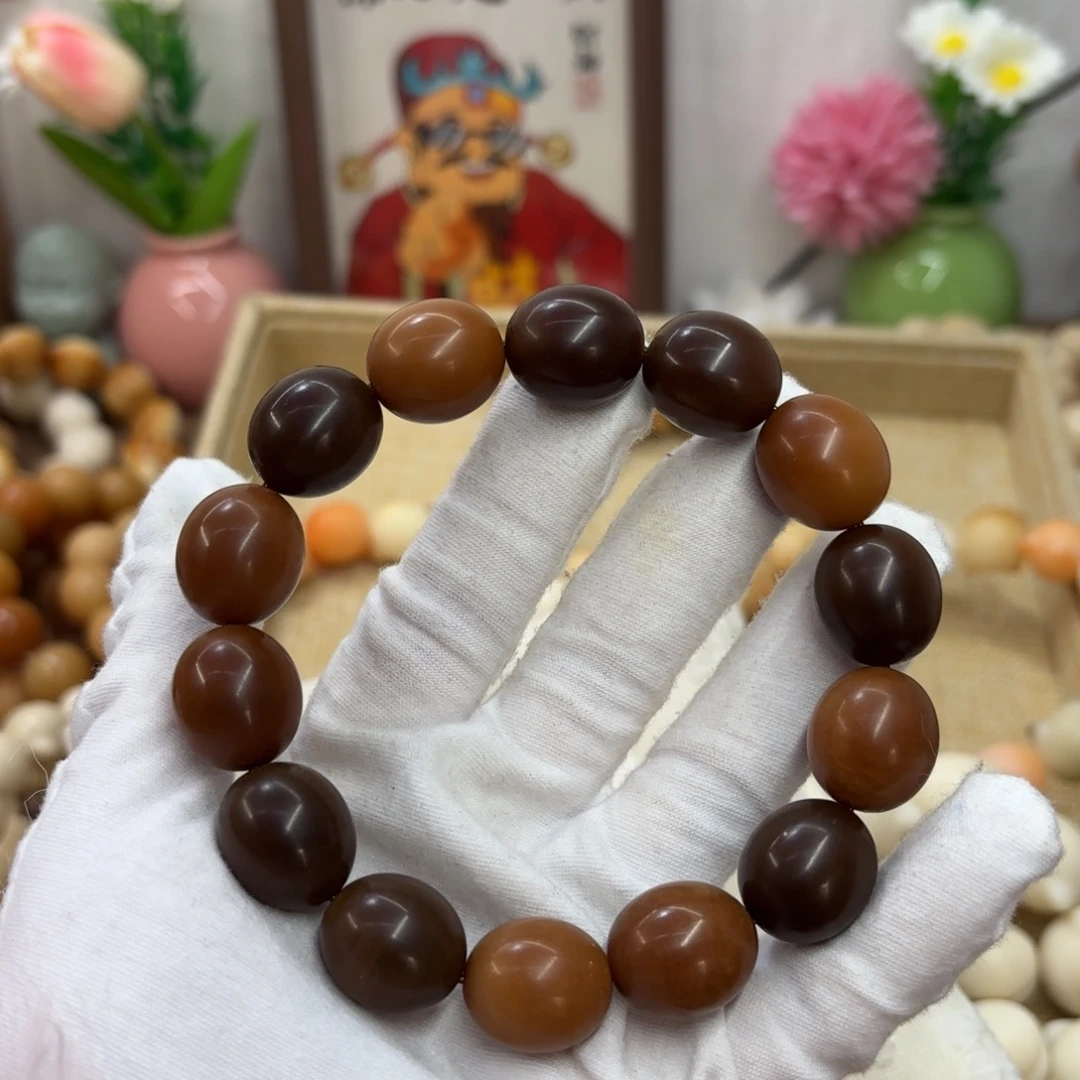 菩提根/象牙果吊坠18干磨瑕疵落地果鹅蛋236