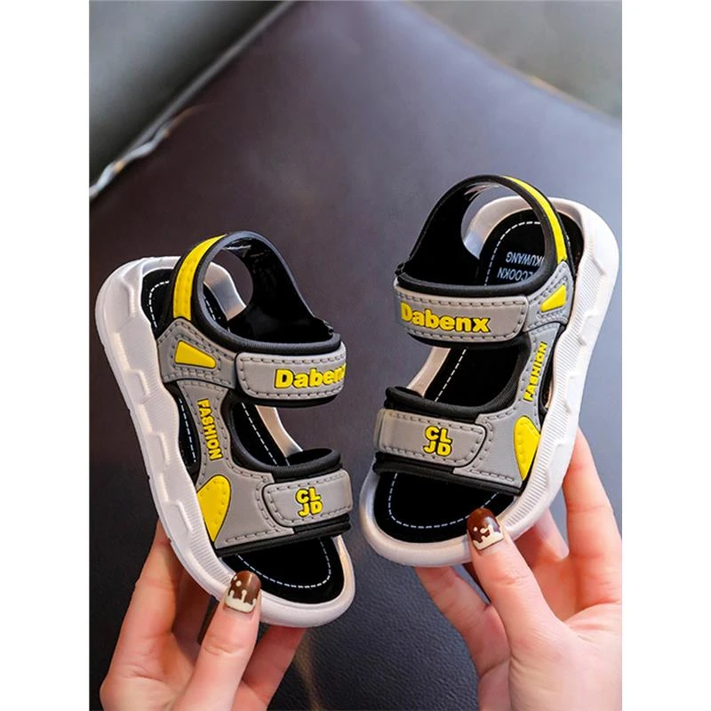 儿童凉鞋男童2025新款夏季男孩软底防滑1一2岁宝宝沙滩鞋女童鞋子