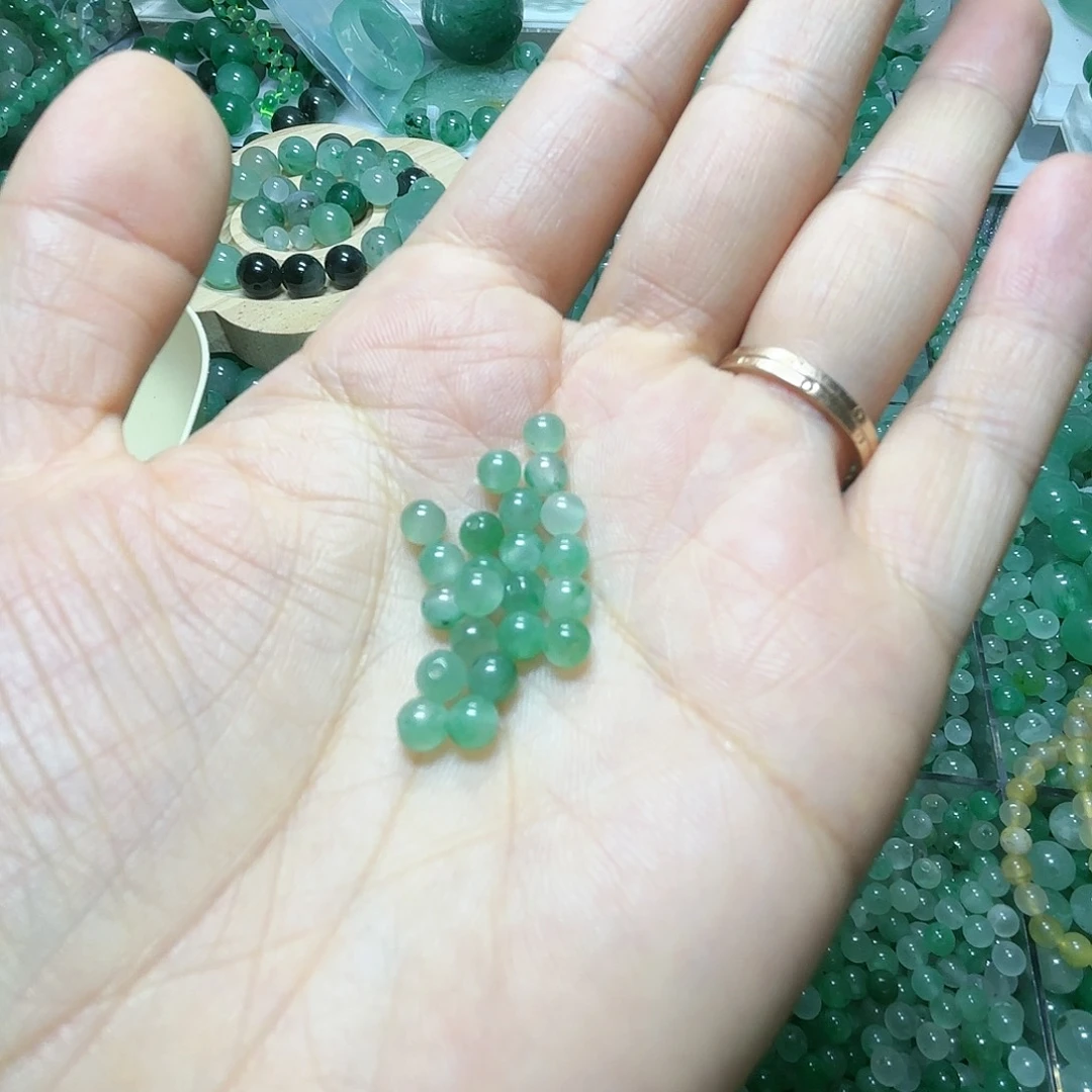 石英质玉手串未镶嵌艺*～卡4珠140颗