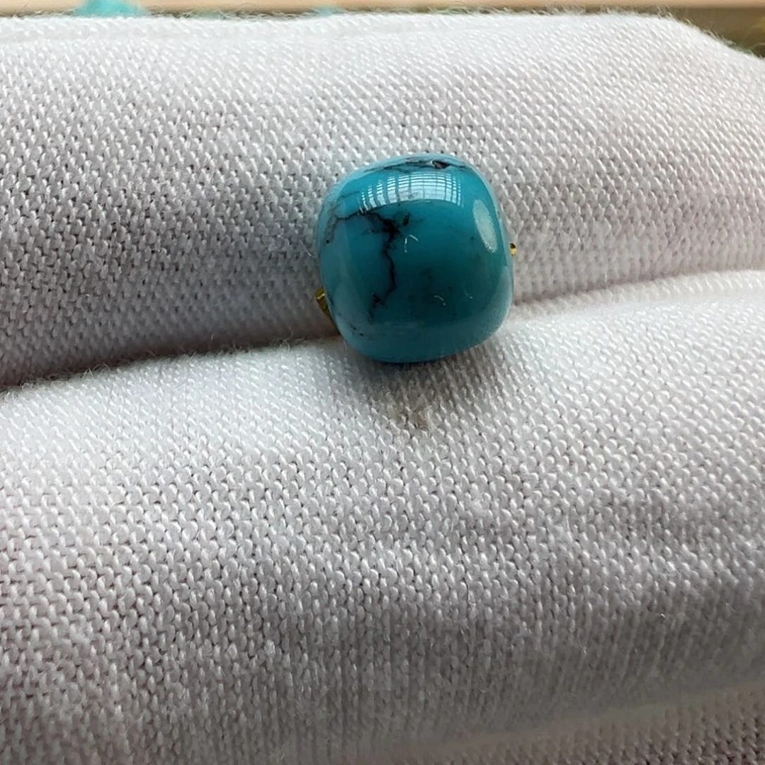 绿松石未镶嵌配饰7.9*7.1