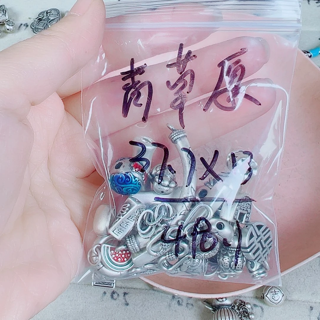 珐琅足银足银配件