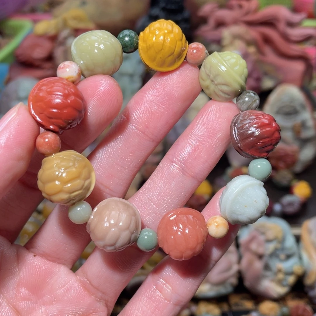 石英质玉未镶嵌手链