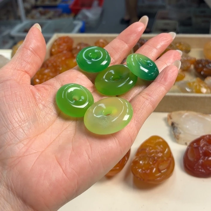 玛瑙/玉髓吊坠(不含链)未镶嵌