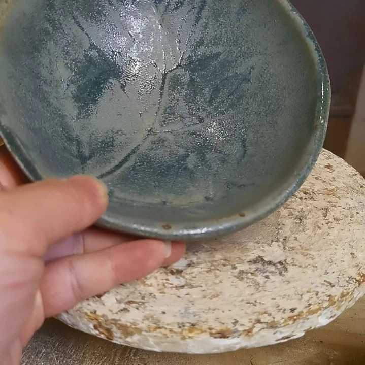 盘手工高温原矿窑变