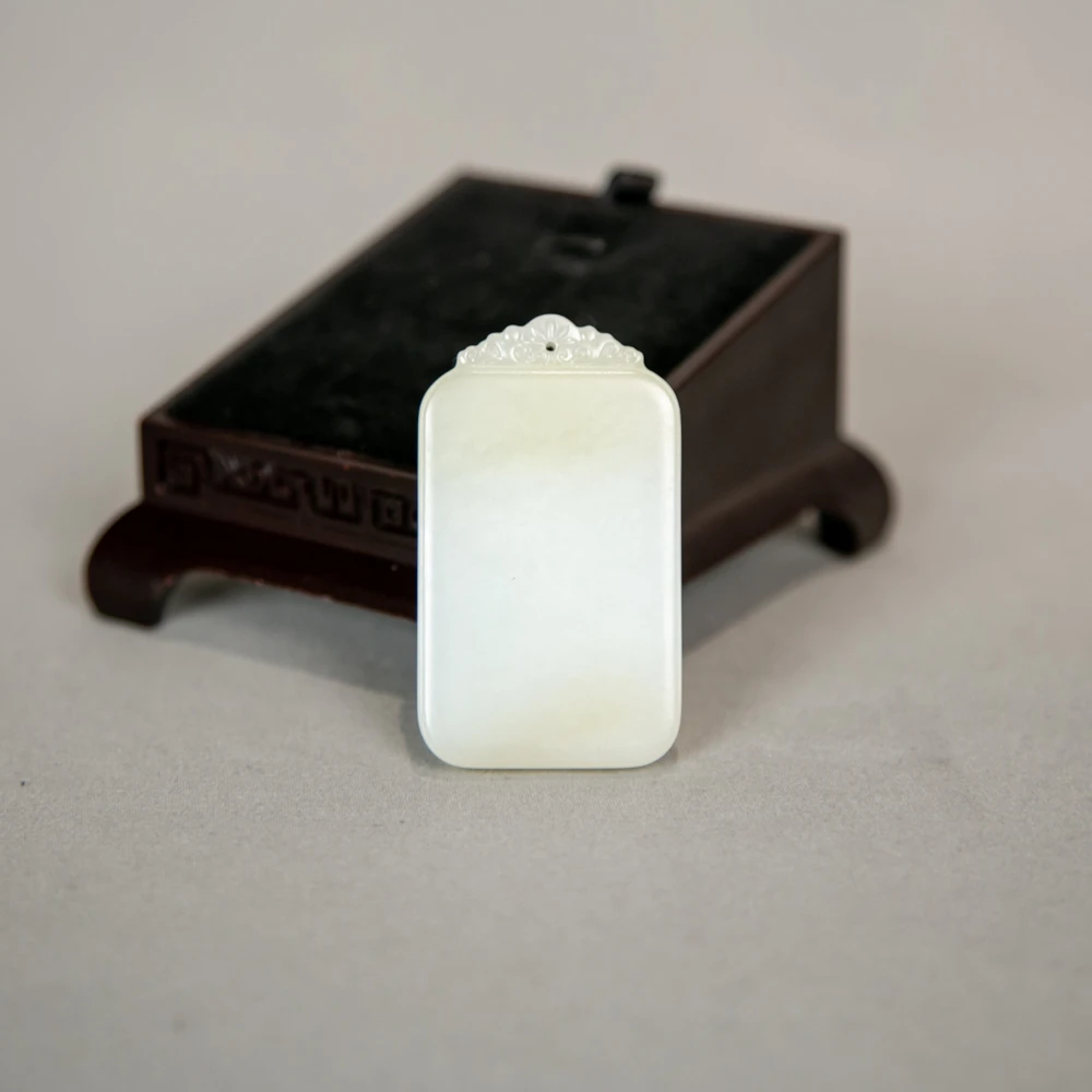 和田玉无事牌ZY11622